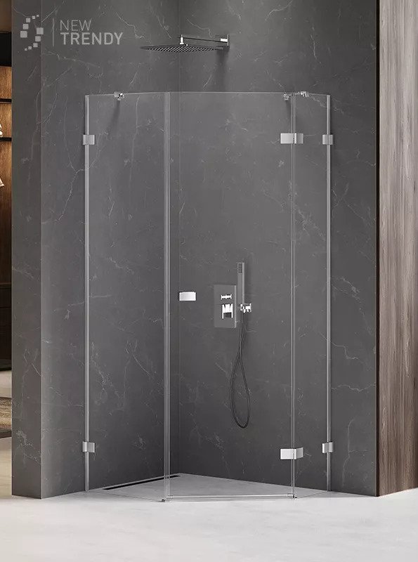New Trendy Avexa Kabina Asymetryczna P 100x80x200 Czyste 6 mm Active Shield (EXK-3891)